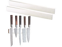 2 barres aimantées 45 cm  Acier brossé