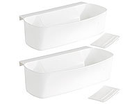 2 collecteurs d'épluchures avec spatules
