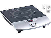 Rosenstein & Söhne Plaque de cuisson à induction 2000 W pour casseroles  Jusqu'à 240°C