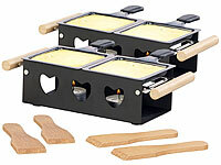 Rosenstein & Söhne 2 appareils à raclette à bougies pour 2 personnes