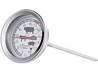 Rosenstein & Söhne Analoges XL Fleisch und Braten-Thermometer