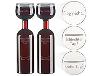 Rosenstein & Söhne Wein-Flasche, Weissweingläser, Flaschenausgießer