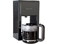 Rosenstein & Söhne Moderne Design-Kaffeemaschine für bis zu 12 Tassen, 1.000 Watt