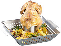 Support de cuisson pour poulet entier pour four & barbecue