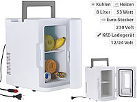 Mini réfrigérateur mobile 8 L 12/230 V avec fonction maintien au chaud