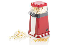 Rosenstein & Söhne Popcornzubereiter, Retro-Heißluft-Popcorn-Maschine