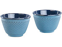 Rosenstein & Söhne 2 tasses à thé style Arare  Bleu