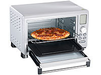 Rosenstein & Söhne Digitaler Multifunktions-Backofen BO-1523 mit Automenüs, 23 l, 1.500 W