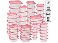 Rosenstein & Söhne Pack de 60 boîtes de conservation en plastique  10 formats; Lunchbox-Sets Lunchbox-Sets Lunchbox-Sets Lunchbox-Sets 