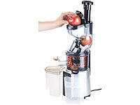 Rosenstein & Söhne Extracteur de jus digital 200 W DSJ-200 pour fruits entiers