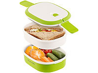 Rosenstein & Söhne Lunch box 700 ml à 2 étages avec poignée de transport  Sans BPA