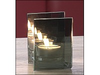 ; Teelicht-Gläser, Teelicht-HalterDeko-Teelicht-KerzenhalterTeelichtgläserTeelichtschalenSpiegelglas Windlichter Geschenke Effekte Spiegeleffekte Kerzenständer Hochzeits TischdekorationsLeuchten verspiegelt werspiegeltes verspiegelte LichtermeereTisch-Dekoration 