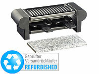 Rosenstein & Söhne Tischgrill Raclette, Raclette-Grillplatte