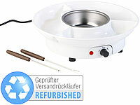 Rosenstein & Söhne Schokofondue elektrisch, Schokoladen Fondue Set