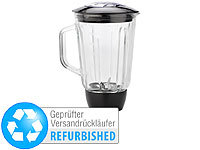 Rosenstein & Söhne Glas-Mixer-Aufsatz für KM-4212 & KM-6618 (Versandrückläufer); Waffeleisen Waffeleisen 