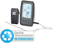Rosenstein & Söhne Digitales Brat & Grill-Thermometer, Versandrückläufer; Grillthermometer mit Bluetooth und Apps, Digitale Feinwaagen 