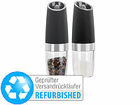; Elektrische Salz- & Pfeffermühlen Elektrische Salz- & Pfeffermühlen Elektrische Salz- & Pfeffermühlen 