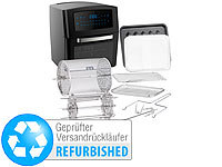 Rosenstein & Söhne Luftfritteuse, Mini Backofen Heißluftfritteuse