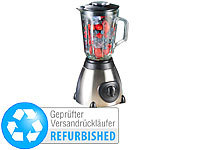 Rosenstein & Söhne Glas-Standmixer, 6 Edelstahl Klingen, 6 Modi, 600W (Versandrückläufer); Heißluftfritteusen Heißluftfritteusen Heißluftfritteusen 