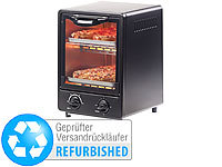 Rosenstein & Söhne Kompakter Mini-Backofen mit zwei Ebenen, 900 Watt (Versandrückläufer)