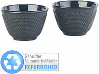 Rosenstein & Söhne Teebecher aus Gusseisen, Cups, Teetasse, Becher