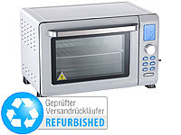 Rosenstein & Söhne Digitaler Mini-Backofen mit Automenüs, 38 l (Versandrückläufer)