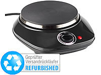 Rosenstein & Söhne Reise-Kochplatte, Einzel Elektro Kochplatte