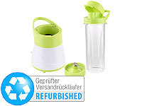 Rosenstein & Söhne 2in1-Smoothie & Standmixer mit Trinkbecher, Versandrückläufer