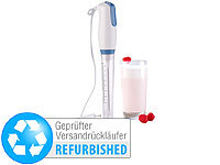 Rosenstein & Söhne Elektrischer Profi-Mini-Handmixer für Drinks, Versandrückläufer; Smoothie-Maker Smoothie-Maker 