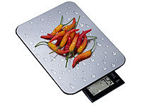 Balance de cuisine numérique en acier inoxydable avec écran LCD esc...