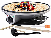 Rosenstein & Söhne Crepes-Backgeräte, Crepe-Gerät, Pfannkuchen-Pfannen