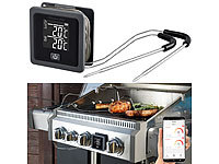Thermomètre de cuisson magnétique connecté avec 2 sondes