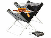 Rosenstein & Söhne Klapp-Grill, Party-Grill, Grill zum zusammenklappen