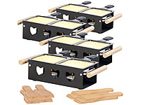 Rosenstein & Söhne Camping-Raclette, Raclette-Grill mit Teelichter