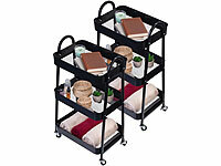 Rosenstein & Söhne Küchenwagen, Handtuch Regal Bad, Küchenrollwagen